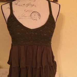 Army green tank